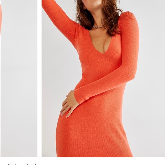 Free People Trixie Sweater Maxi Dress - Picture 2 of 4